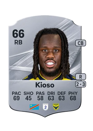 Kioso - 66 - Rare EA FC 27 card