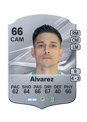 Álvarez - 66 - Rare EA FC 27 card