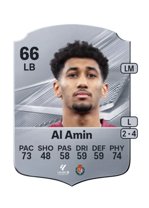 Al Amin - 66 - Rare EA FC 27 card