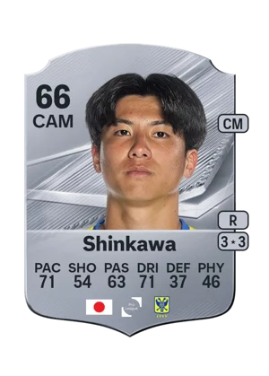 Shinkawa - 66 - Rare EA FC 27 card