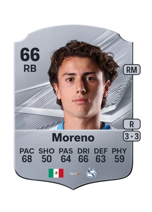 Moreno - 66 - Rare EA FC 27 card