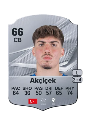Akçiçek - 66 - Rare EA FC 27 card