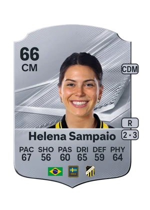 Helena Sampaio - 66 - Rare EA FC 27 card