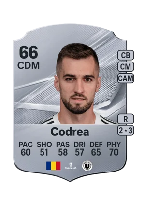 Codrea - 66 - Rare EA FC 27 card