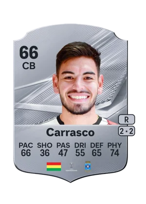 Carrasco - 66 - Rare EA FC 27 card
