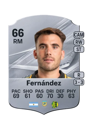 Fernández - 66 - Rare EA FC 27 card