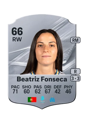 Beatriz Fonseca - 66 - Rare EA FC 27 card