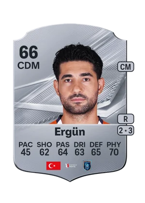 Ergün - 66 - Rare EA FC 27 card