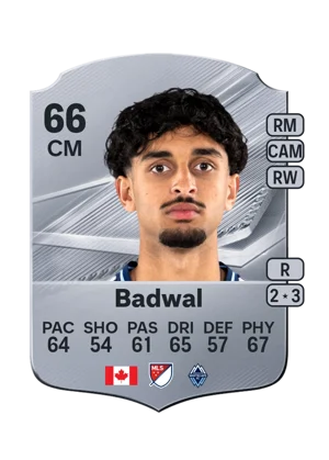 Badwal - 66 - Rare EA FC 27 card