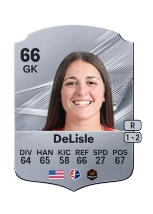 DeLisle - 66 - Rare EA FC 27 card