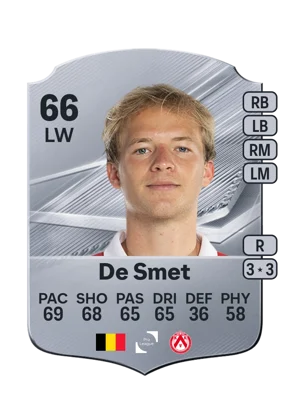 De Smet - 66 - Rare EA FC 27 card
