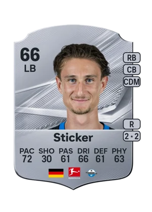 Sticker - 66 - Rare EA FC 27 card