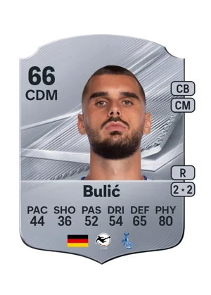 Bulić - 66 - Rare EA FC 27 card