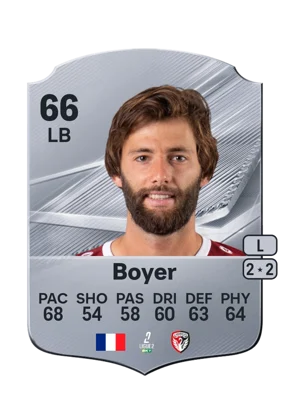 Boyer - 66 - Rare EA FC 27 card