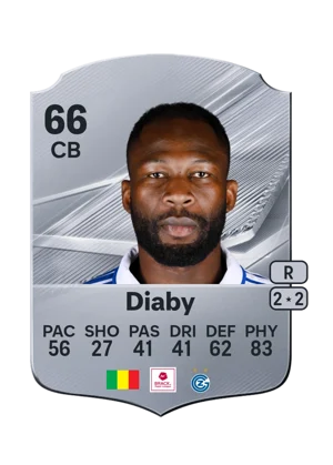 Diaby - 66 - Rare EA FC 27 card