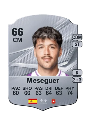 Meseguer - 66 - Rare EA FC 27 card