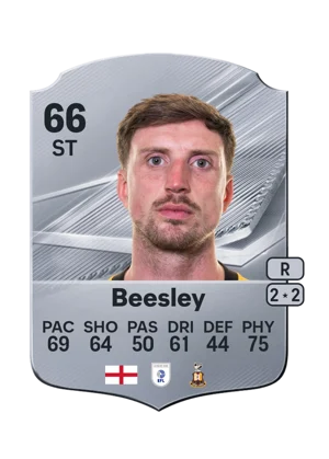 Beesley - 66 - Rare EA FC 27 card