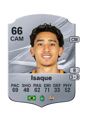 Isaque - 66 - Rare EA FC 27 card