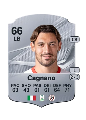 Cagnano - 66 - Rare EA FC 27 card