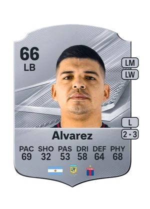 Álvarez - 66 - Rare EA FC 27 card