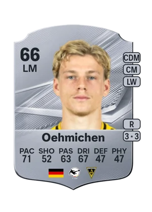 Oehmichen - 66 - Rare EA FC 27 card