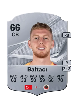 Baltacı - 66 - Rare EA FC 27 card