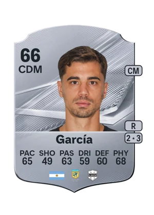 García - 66 - Rare EA FC 27 card
