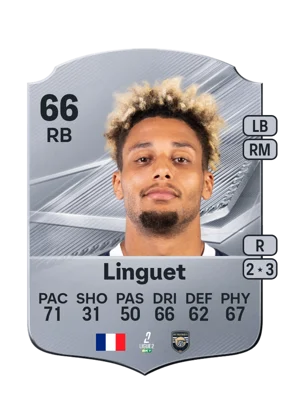 Linguet - 66 - Rare EA FC 27 card