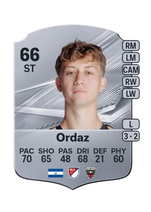 Ordaz - 66 - Rare EA FC 27 card