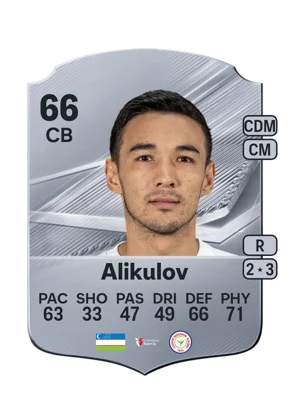 Alikulov - 66 - Rare EA FC 27 card