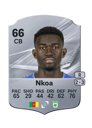 Nkoa - 66 - Rare EA FC 27 card