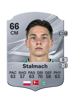 Stalmach - 66 - Rare EA FC 27 card