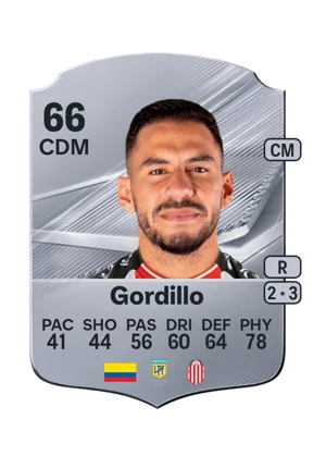 Gordillo - 66 - Rare EA FC 27 card