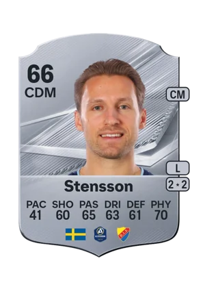 Stensson - 66 - Rare EA FC 27 card
