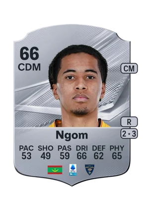 Ngom - 66 - Rare EA FC 27 card