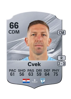 Cvek - 66 - Rare EA FC 27 card
