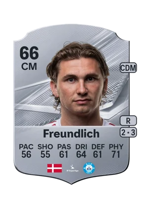 Freundlich - 66 - Rare EA FC 27 card