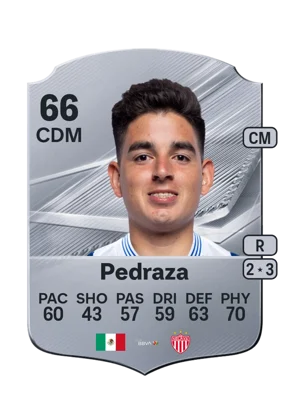 Pedraza - 66 - Rare EA FC 27 card