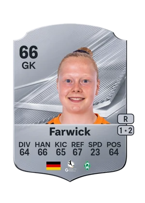 Farwick - 66 - Rare EA FC 27 card