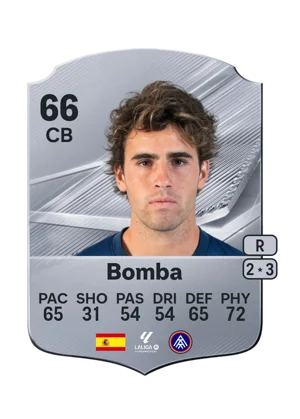 Bomba - 66 - Rare EA FC 27 card