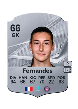 Fernandes - 66 - Rare EA FC 27 card