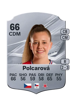 Polcarová - 66 - Rare EA FC 27 card