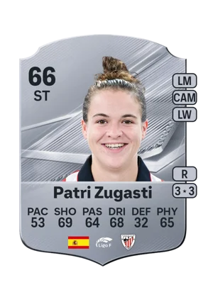 Patri Zugasti - 66 - Rare EA FC 27 card