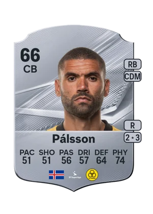 Pálsson - 66 - Rare EA FC 27 card