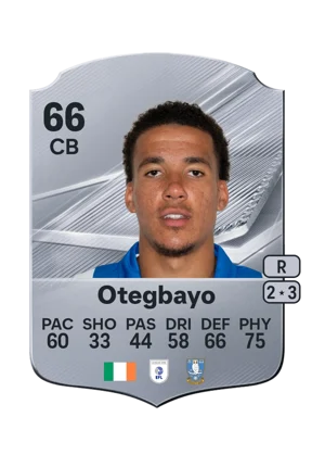 Otegbayo - 66 - Rare EA FC 27 card