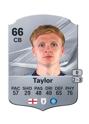 Taylor - 66 - Rare EA FC 27 card