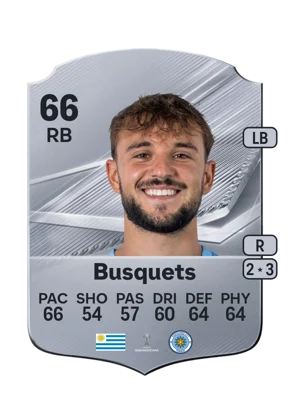 Busquets - 66 - Rare EA FC 27 card
