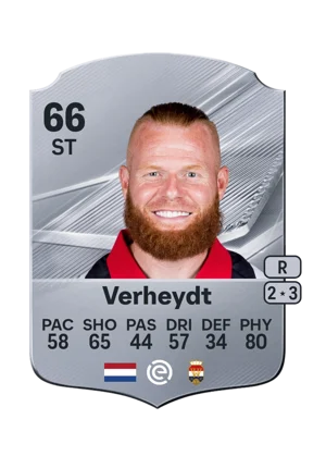 Verheydt - 66 - Rare EA FC 27 card