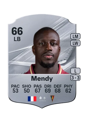 Mendy - 66 - Rare EA FC 27 card