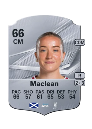 Maclean - 66 - Rare EA FC 27 card